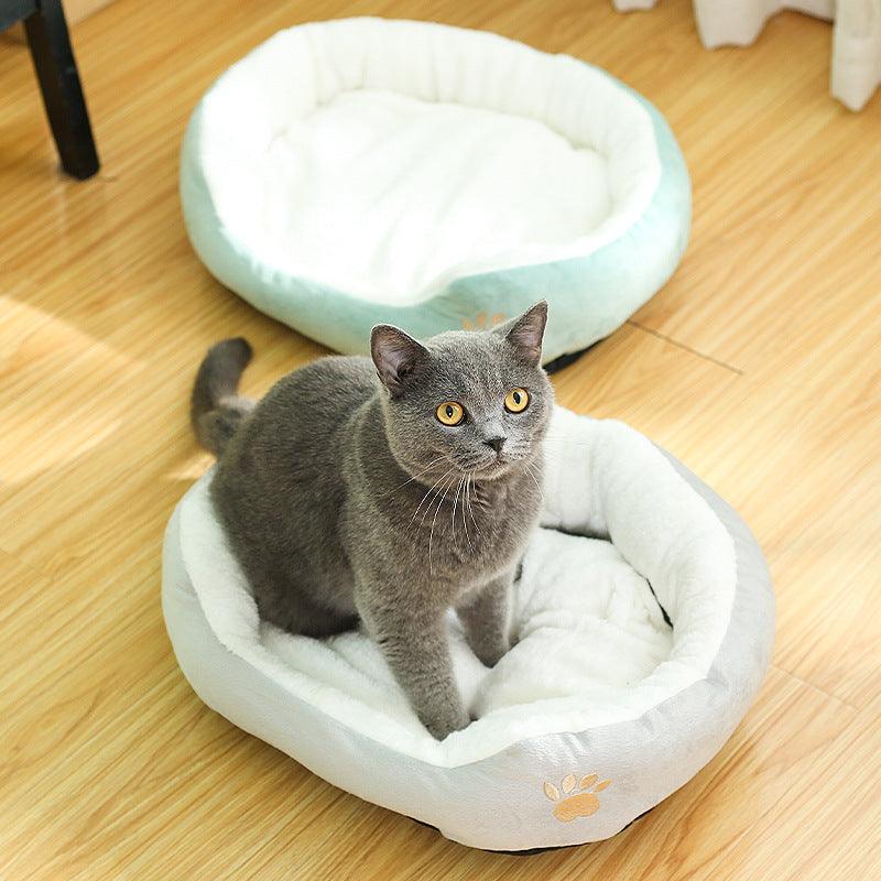 Cozy Haven Removable And Washable Round Pet Kennel