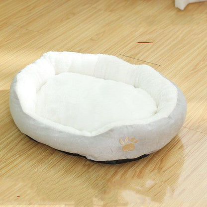 Cozy Haven Removable And Washable Round Pet Kennel