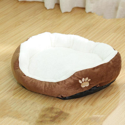 Cozy Haven Removable And Washable Round Pet Kennel