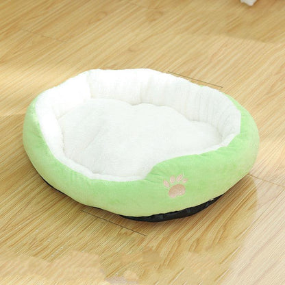 Cozy Haven Removable And Washable Round Pet Kennel
